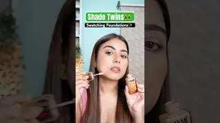 Are We Shade Twins!? Foundation Swatches✨