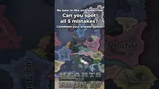 HOI4 Spot All 5 Mistakes! #shorts #hoi4