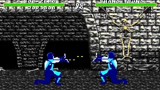 Mortal Kombat (Sega Genesis) - Sub-Zero playthrough
