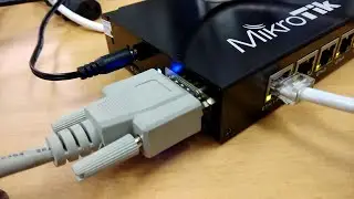 How to Netinstall RouterOS v6.48 Mikrotik RB450Gx4 with Console Cable