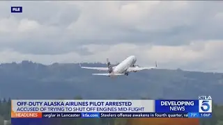 Pilot on California-bound flight tried to shut down engines mid-air, authorities say
