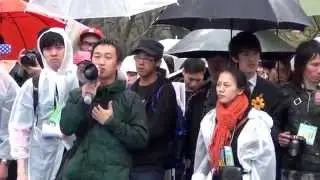 【2014/3/30】330台湾学生運動応援活動 東京 4/7【代々木公園】