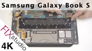 Samsung Galaxy Book S - disassemble [4k]