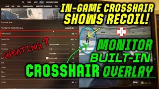 CS2 crosshair follow recoil + crosshair overlay = cheat?