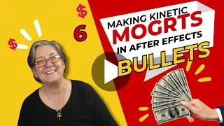 Master Kinetic Motion Graphic Templates: BULLETS! #aftereffects #premierepro  #motiongraphics