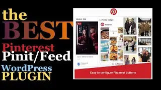 AP Pinterest Pro - Best Pinterest WP Plugin | Pinterest feed | Pin it button | Custom Pin it button