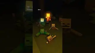 SPOOKY SCARY SKELETONS - HALLOWEEN Animation... #shorts #halloween #minecraft #technoblade  #memes