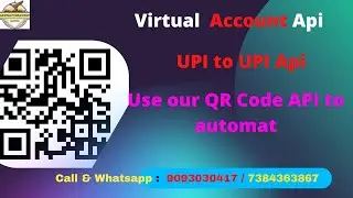 How to Virtual Account Api // Upi Api // QR Code Api Available