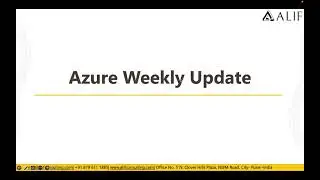 Azure Weekly Update   Feb 3
