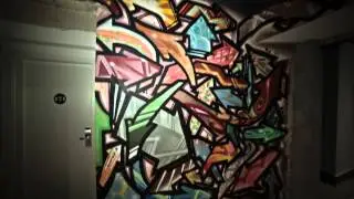 DMARK DONTFORGET BIG GRAFFITI CONTRACT HOTEL CATALONIA
