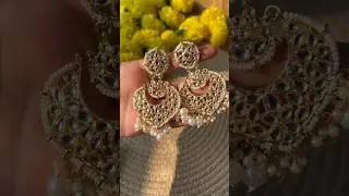Trendy Meesho earrings for SHADDI season under 200/ 