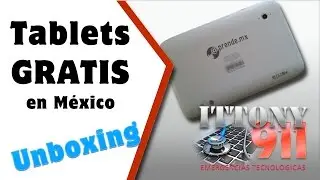 Unboxing Tablets Gratis @prende.mx 2015