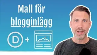 7.3 Skapa en mall för inlägg i Divi Theme Builder