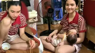 Single Mom: Eating with Your Baby, and Breastfeeding