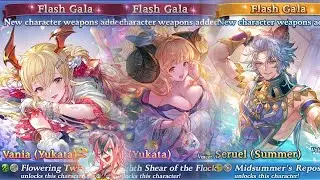 Let's Take a Gander at Yukata Vania, Yukata Anila and Summer Seruel! - Granblue Fantasy