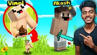 Minecraft But Using SHRINK MOD To Cheat In Hide And Seek in Tamil | Minecraft Mods || Tamil
