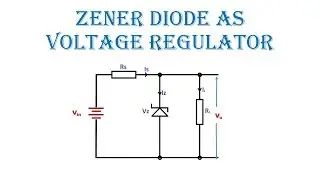 zener diode as voltage  regulator in hindi