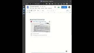 Fitur Link dan Preview File di Google Docs
