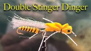 The Double Stinger Dinger - Wasp Fly Tutorial