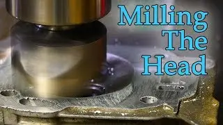 Milling a Cylinder Head for the Go Kart