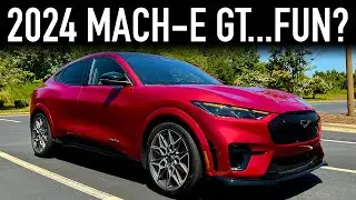 2024 Ford Mustang Mach-E GT Review.. 700 LB FT of Torque = Exciting EV?