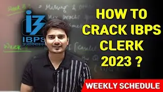 IBPS Clerk Preparation Strategy for Beginners | Crack IBPS Clerk in 2 Months |Vijay Mishra