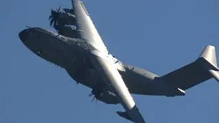 4Kᵁᴴᴰ Airbus A400M Atlas German Air Force GAF Flying Display @ NATO Days 2023