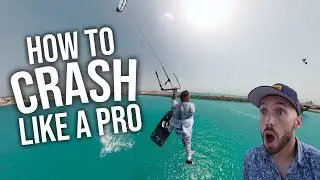 Kitesurfing: How to CRASH Safely ⚠️💥