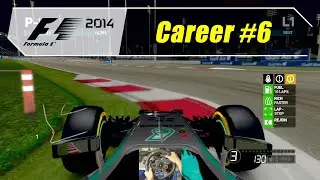 F1 2014 (PS3) - Career #6 - Bahrain Practice - Wheelcam (4K@60)