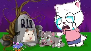 Hamsters! Say Goodbye | Talking Angela and Tom bid farewell to Hamster