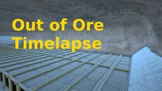 Out of Ore - Timelapse - underground mining with explosives - Day 1