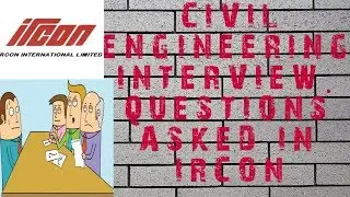 IRCON Civil Engineering Interview|Civil Engineering Questions and Answers|Part 1