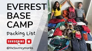 What to pack for Everest Base Camp Trek  |Ultimate Packing list for Everest Base Camp Trek |EBC trek