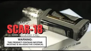 SMOK SCAR-18 230W STARTER KIT ~Vape Starter Kit Review~