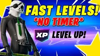 *NO TIMER* FORTNITE XP MAP to LEVEL UP FAST in Chapter 6