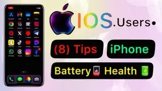 8 Tips to Fix iPhone Battery Drain in 2024 || IOS 18 Battery Life Saving Tricks