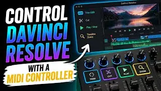 Control DaVinci Resolve with a MIDI Controller