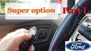 Linking seat memory to a smart key. Ford seat memory settings.