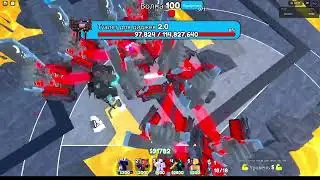 я дошел до 104 волны в бесконечном моде в роблокс roblox