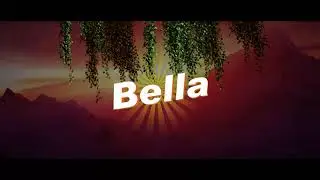 U Bella | 2D intro Video | 