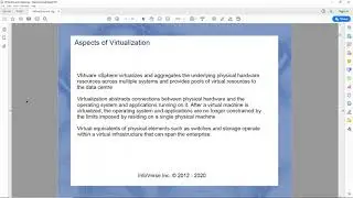 VMware vSphere Virtualization Part 1