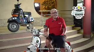 Jeff Schneider - President of Vespa Club Canada at 3 Castle Ride on Transalpina and Transfagarasan