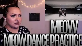 MEOVV - ‘MEOW’ DANCE PRACTICE VIDEO 1 (Full Cam Ver.) Reaction
