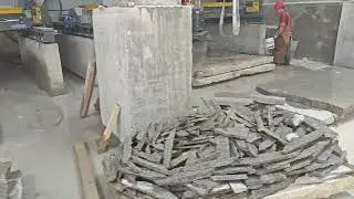 Efficient Stone Slab Bottom Machine for Precise Cutting