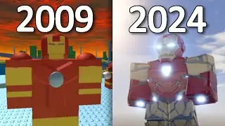 ROBLOX Iron-Man Games Throughout the Years