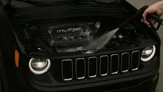 Pulizia Lavaggio Motore Jeep Renegade Ep3 s1#automobile #detailing #cleaning #4k #jeep #tiktok#viral