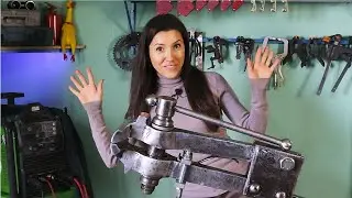 Restoration of the leg vise.