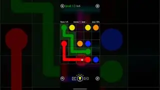 Flow Free Puzzle Master Level 13 | Intro Classic pack