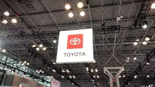 NY Auto Show Toyota Display: Cars And Suvs