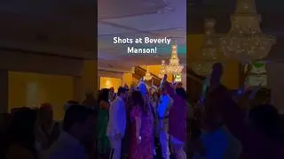 Shots going off at a recent Beverly Mansion wedding! #grandtraditionwedding #beverlymansionwedding
